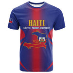 Afro-Haitians Pride Personalized T shirt Neg Marron Haitian Heritage LT18