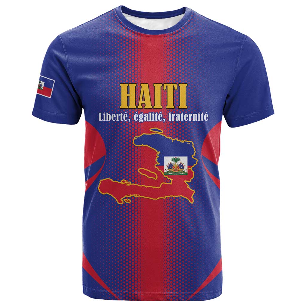 Afro-Haitians Pride Personalized T shirt Neg Marron Haitian Heritage LT18