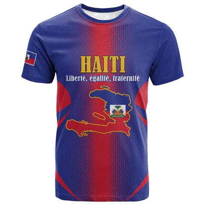 Afro-Haitians Pride Personalized T shirt Neg Marron Haitian Heritage LT18
