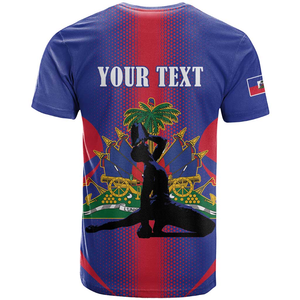 Afro-Haitians Pride Personalized T shirt Neg Marron Haitian Heritage LT18