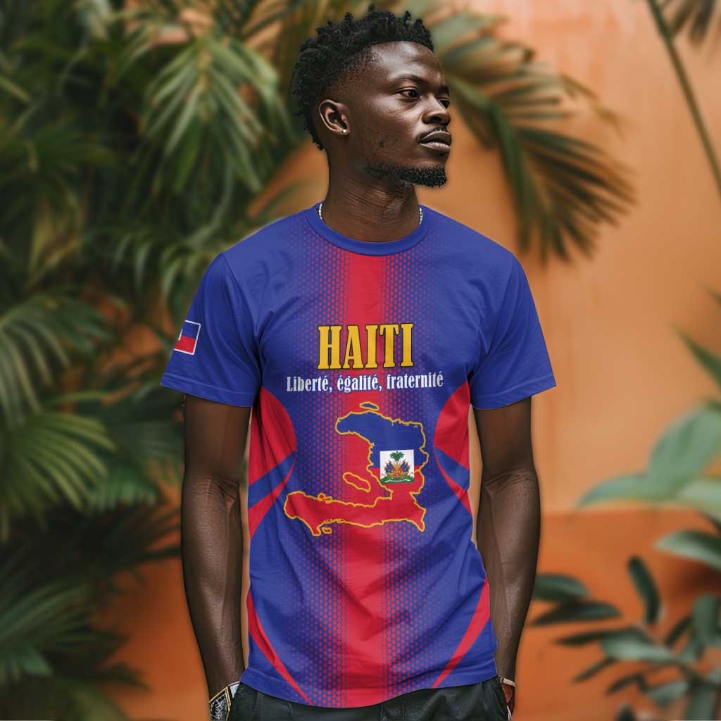 Afro-Haitians Pride Personalized T shirt Neg Marron Haitian Heritage LT18