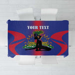 Afro-Haitians Pride Personalized Tablecloth Neg Marron Haitian Heritage - African Pride