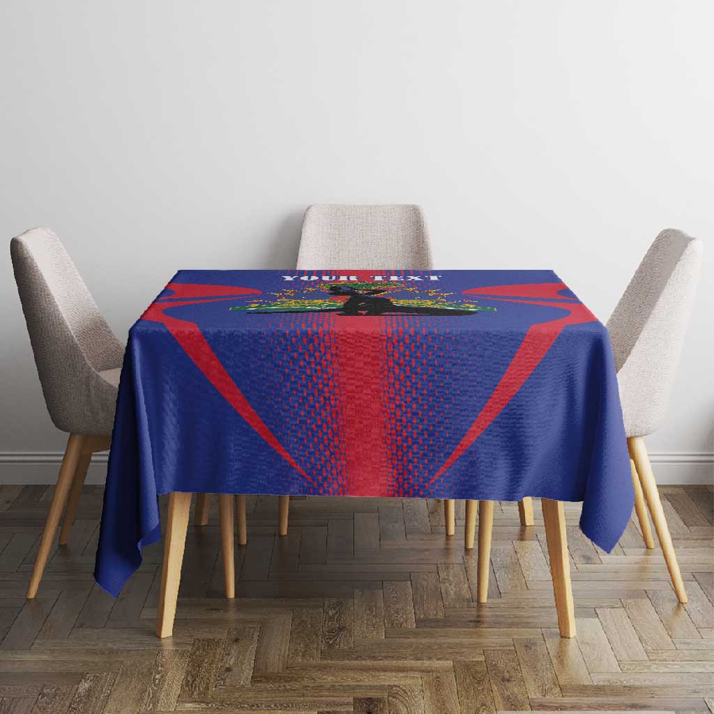 Afro-Haitians Pride Personalized Tablecloth Neg Marron Haitian Heritage - African Pride