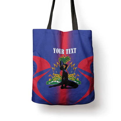 Afro-Haitians Pride Personalized Tote Bag Neg Marron Haitian Heritage