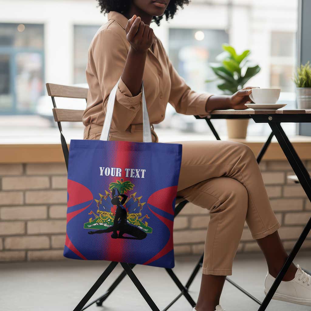 Afro-Haitians Pride Personalized Tote Bag Neg Marron Haitian Heritage