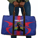Afro-Haitians Pride Personalized Travel Bag Neg Marron Haitian Heritage