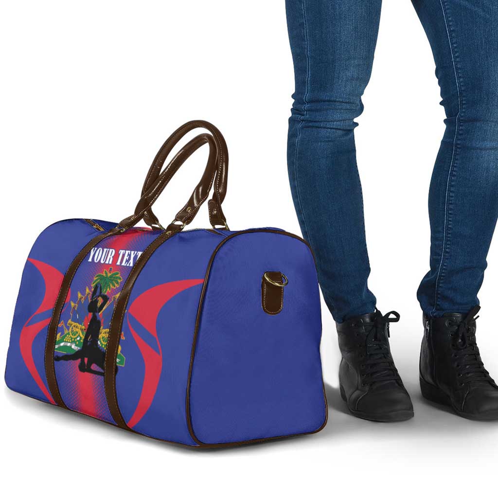 Afro-Haitians Pride Personalized Travel Bag Neg Marron Haitian Heritage