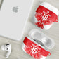 Custom Tunisia Football AirPods Case Eagles of Carthage Spirit - African Pride
