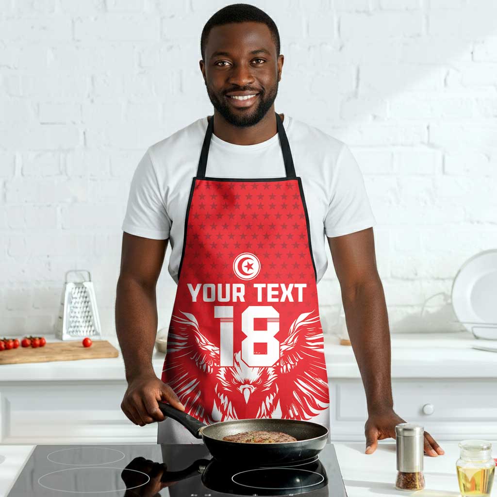 Custom Tunisia Football Apron Eagles of Carthage Spirit - African Pride