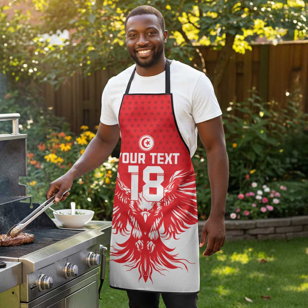 Custom Tunisia Football Apron Eagles of Carthage Spirit - African Pride