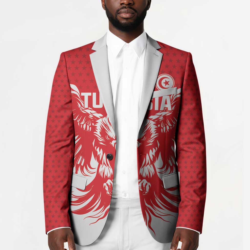 Custom Tunisia Football Blazer Eagles of Carthage Spirit - African Pride
