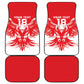 Custom Tunisia Football Car Mats Eagles of Carthage Spirit - African Pride