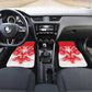 Custom Tunisia Football Car Mats Eagles of Carthage Spirit - African Pride