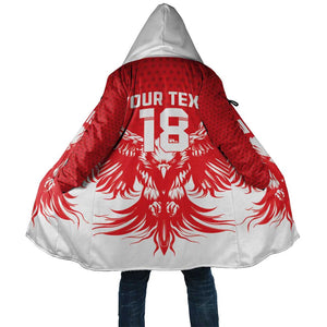 Custom Tunisia Football Cloak Eagles of Carthage Spirit - African Pride