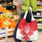 Custom Tunisia Football Grocery Bag Eagles of Carthage Spirit - African Pride
