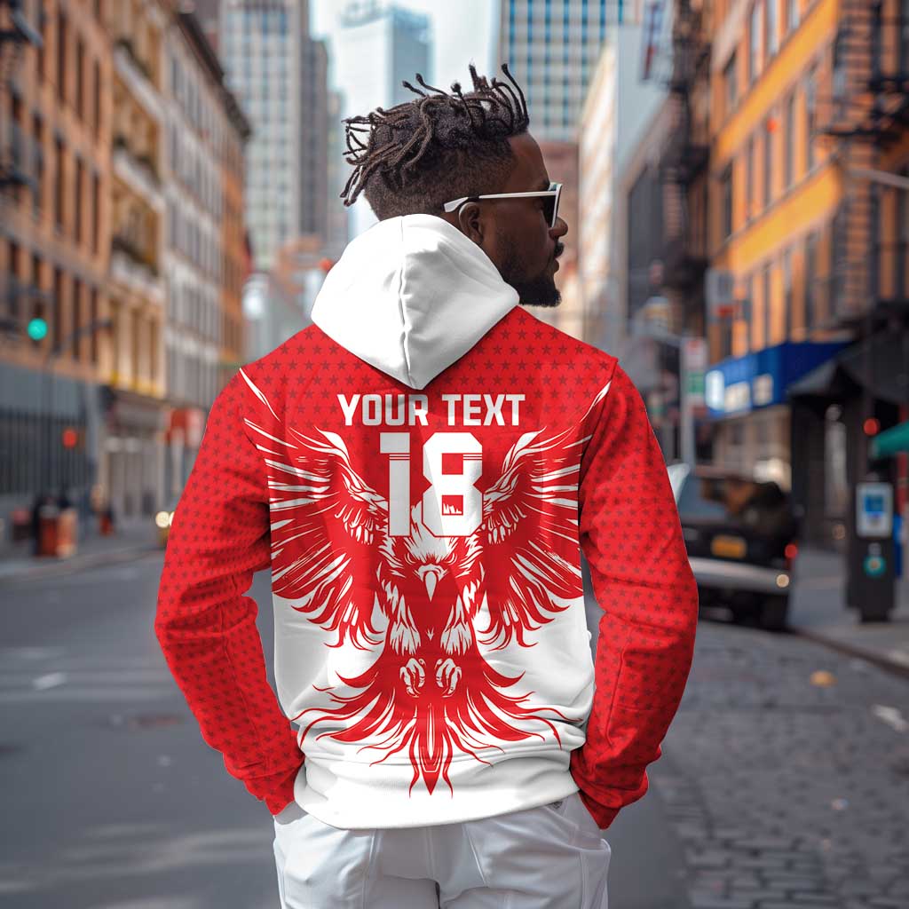 Custom Tunisia Football Hoodie Eagles of Carthage Spirit - African Pride