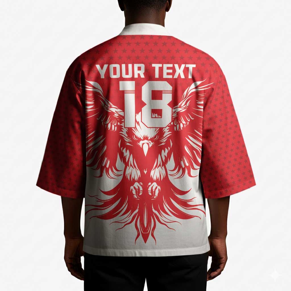 Custom Tunisia Football Kimono Eagles of Carthage Spirit - African Pride