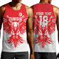 Custom Tunisia Football Men Tank Top Eagles of Carthage Spirit - African Pride