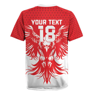 Custom Tunisia Football Rugby Jersey Eagles of Carthage Spirit - African Pride