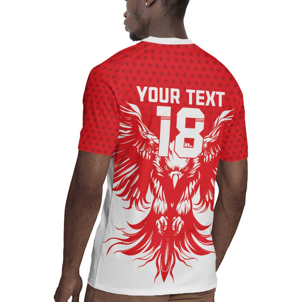 Custom Tunisia Football Rugby Jersey Eagles of Carthage Spirit - African Pride