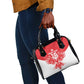 Custom Tunisia Football Shoulder Handbag Eagles of Carthage Spirit - African Pride