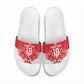 Custom Tunisia Football Slide Sandals Eagles of Carthage Spirit - African Pride