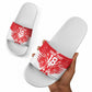 Custom Tunisia Football Slide Sandals Eagles of Carthage Spirit - African Pride