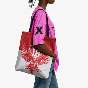 Custom Tunisia Football Tote Bag Eagles of Carthage Spirit - African Pride