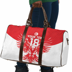 Custom Tunisia Football Travel Bag Eagles of Carthage Spirit - African Pride