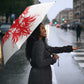 Custom Tunisia Football Umbrella Eagles of Carthage Spirit - African Pride