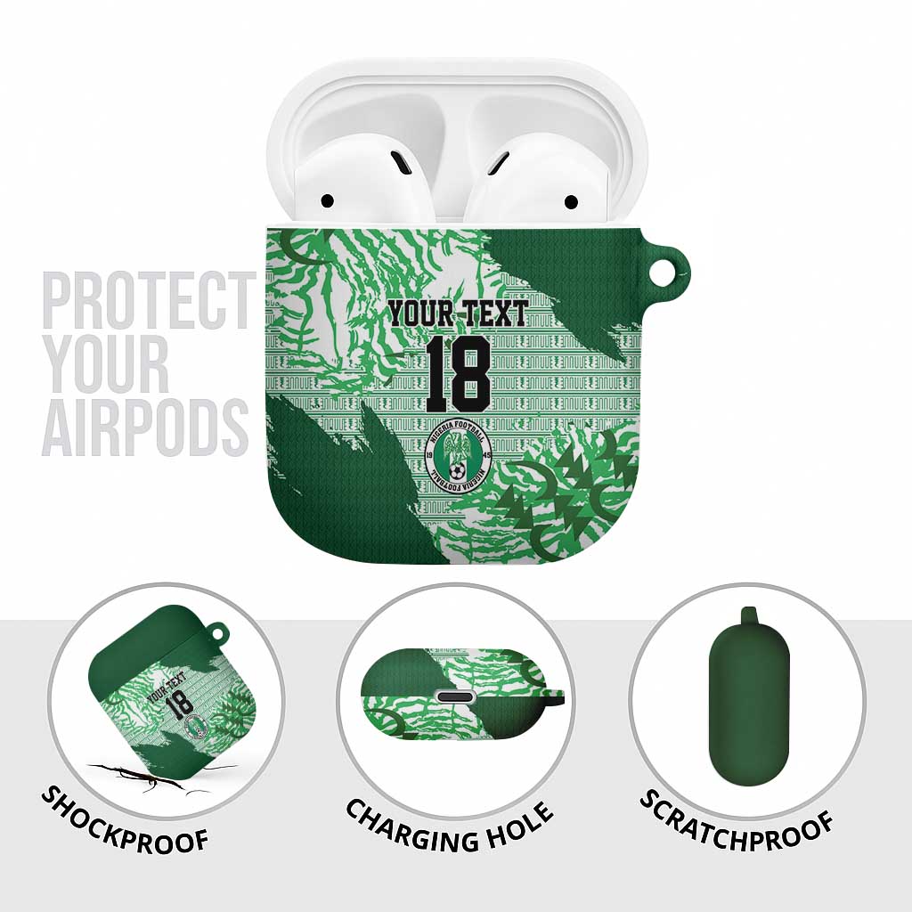 Custom Nigeria Fooball AirPods Case Super Eagles National Pride
