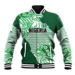 Custom Nigeria Fooball Baseball Jacket Super Eagles National Pride