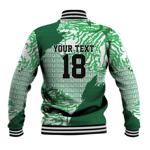 Custom Nigeria Fooball Baseball Jacket Super Eagles National Pride