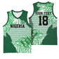 Custom Nigeria Fooball Basketball Jersey Super Eagles National Pride