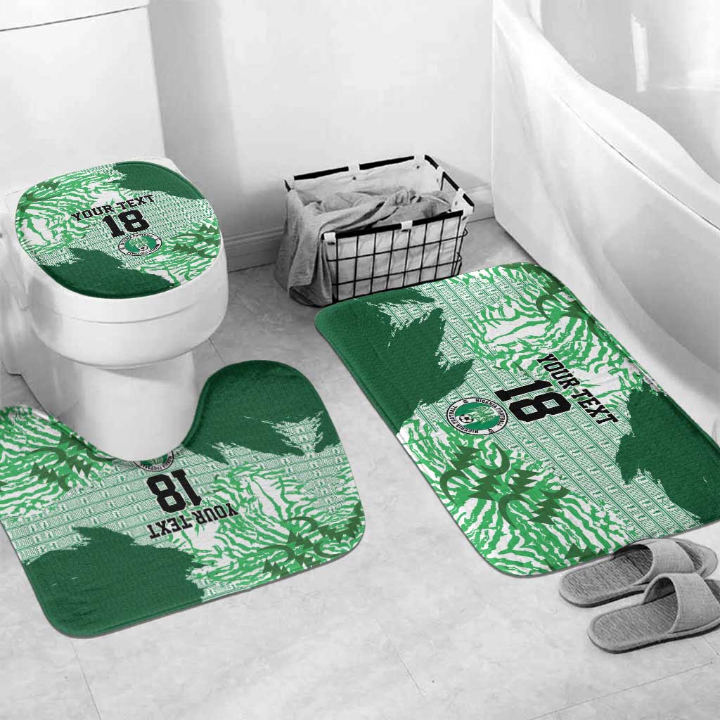 Custom Nigeria Fooball Bathroom Set Super Eagles National Pride