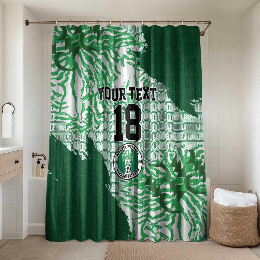 Custom Nigeria Fooball Bathroom Set Super Eagles National Pride