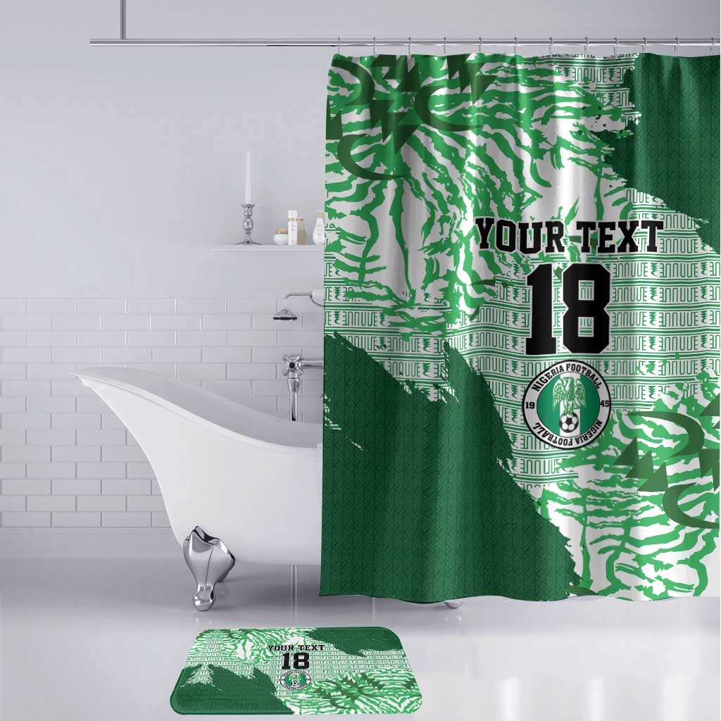 Custom Nigeria Fooball Bathroom Set Super Eagles National Pride