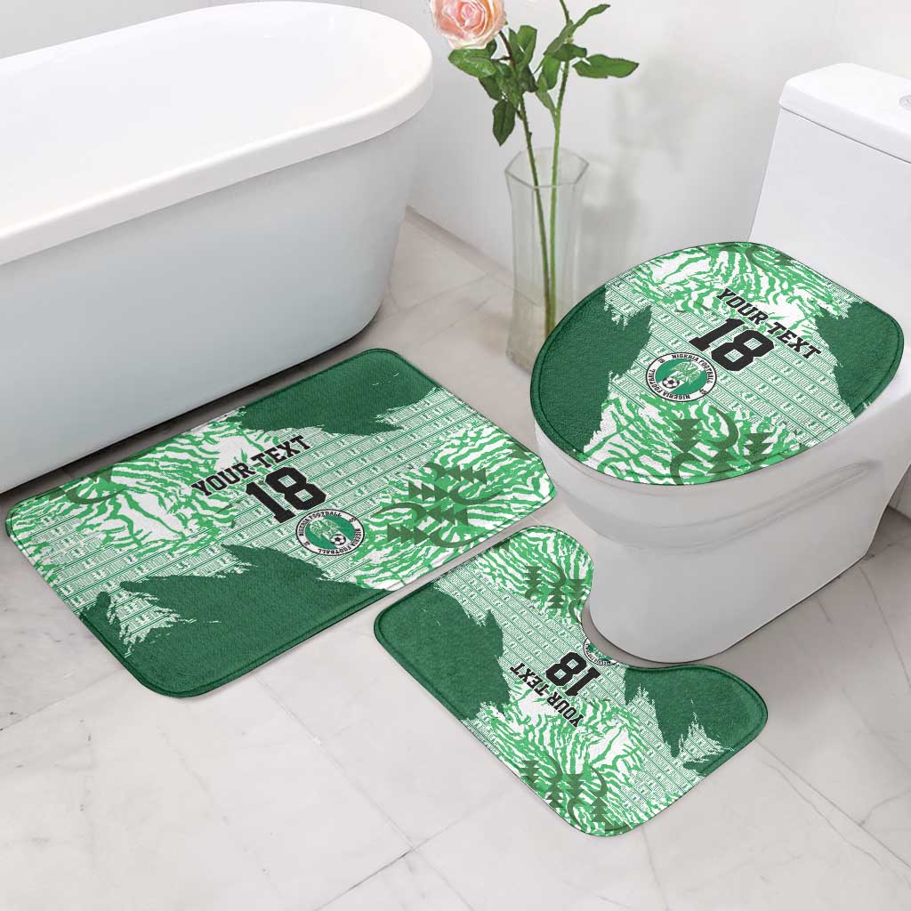 Custom Nigeria Fooball Bathroom Set Super Eagles National Pride