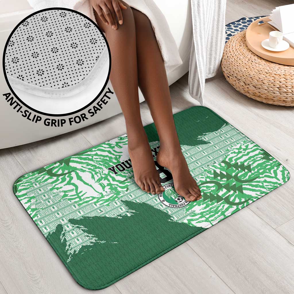 Custom Nigeria Fooball Bathroom Set Super Eagles National Pride