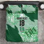 Custom Nigeria Fooball Bedding Set Super Eagles National Pride