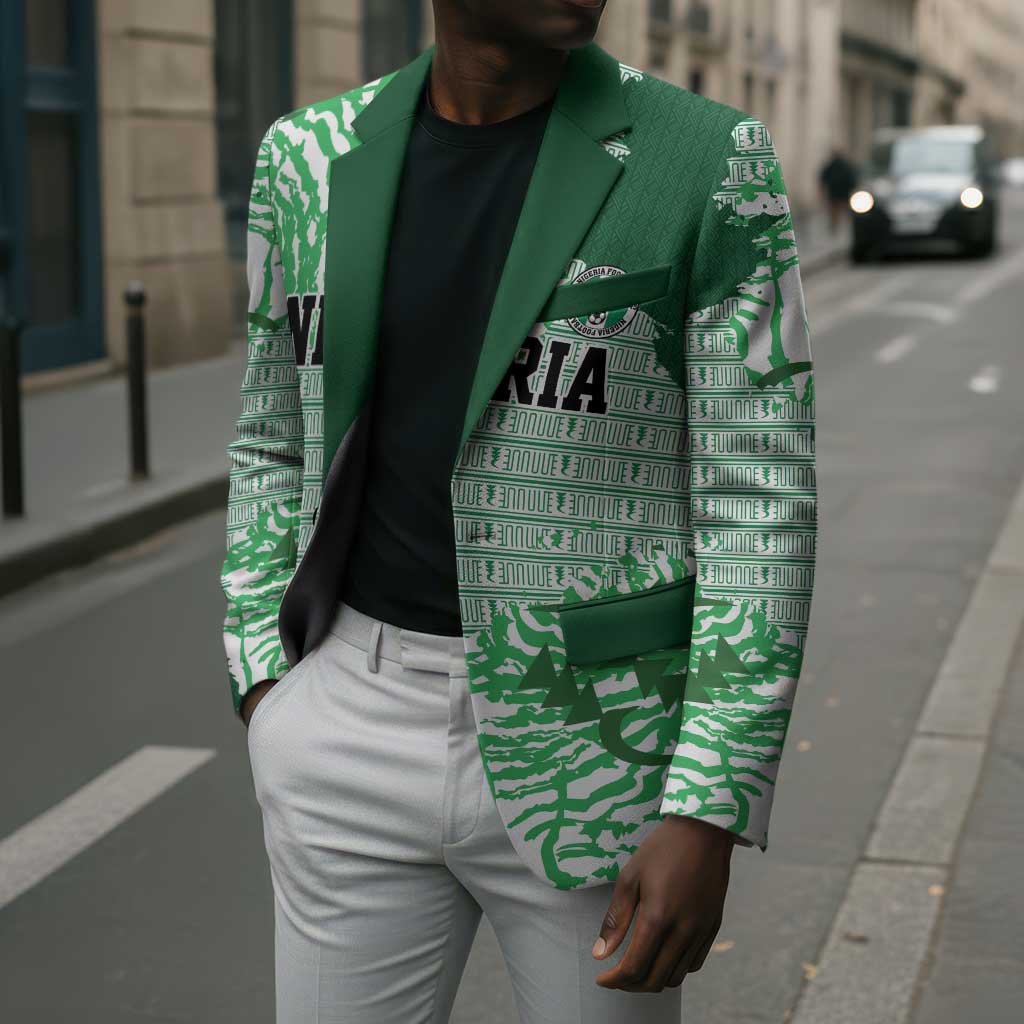 Custom Nigeria Fooball Blazer Super Eagles National Pride