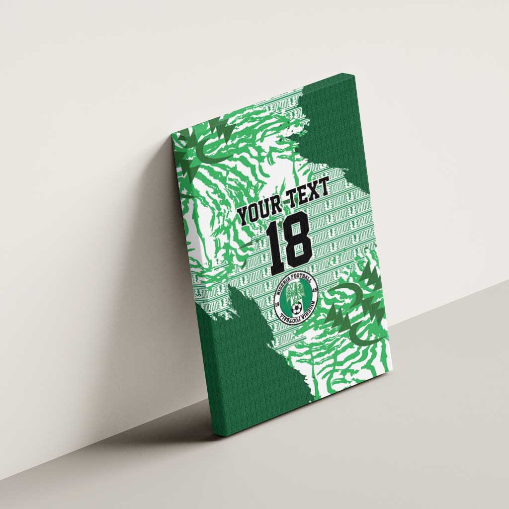 Custom Nigeria Fooball Canvas Wall Art Super Eagles National Pride