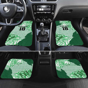 Custom Nigeria Fooball Car Mats Super Eagles National Pride