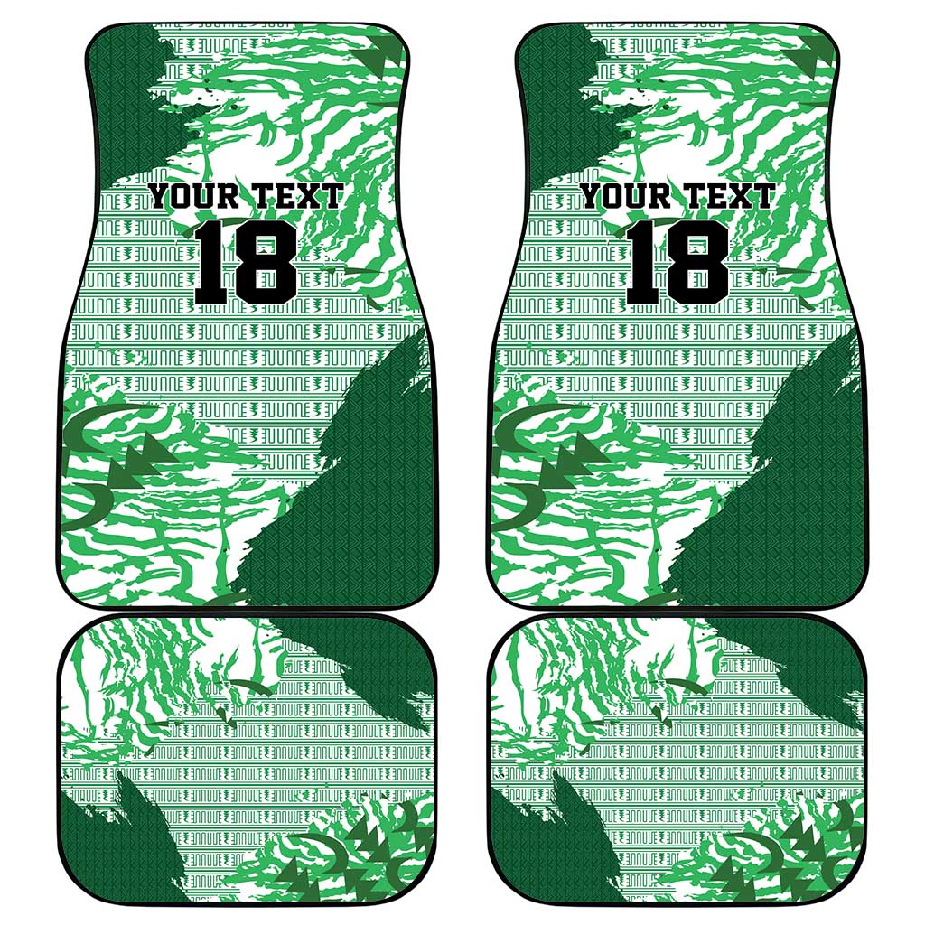 Custom Nigeria Fooball Car Mats Super Eagles National Pride