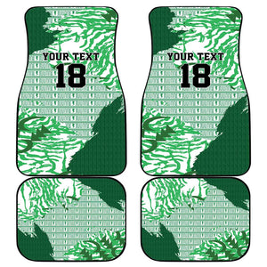 Custom Nigeria Fooball Car Mats Super Eagles National Pride