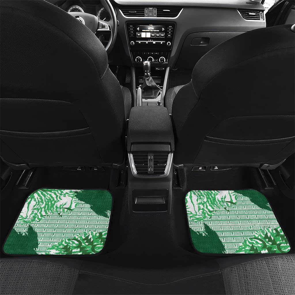 Custom Nigeria Fooball Car Mats Super Eagles National Pride