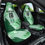 Custom Nigeria Fooball Car Seat Cover Super Eagles National Pride