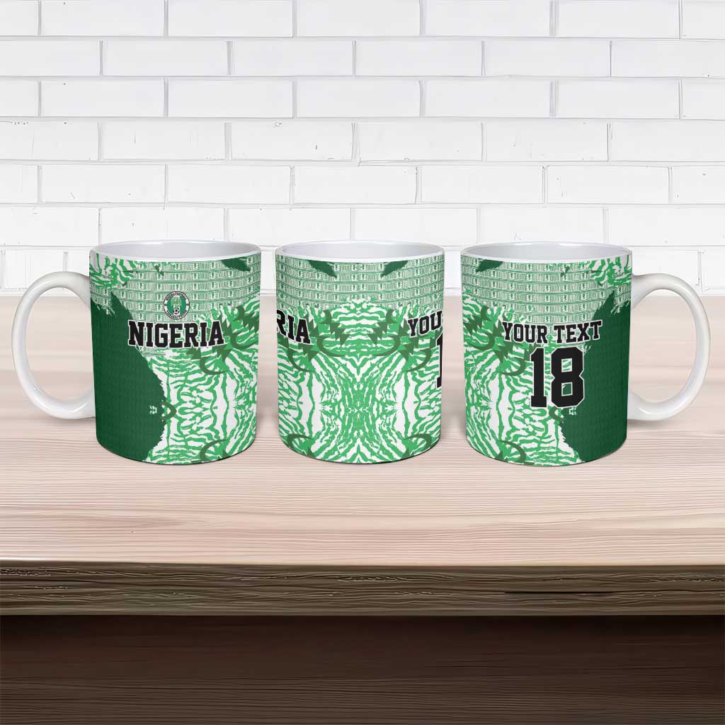 Custom Nigeria Fooball Ceramic Mug Super Eagles National Pride