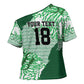 Custom Nigeria Fooball Cross Shoulder Shirt Super Eagles National Pride