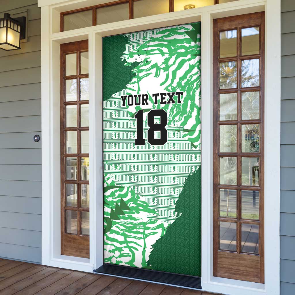 Custom Nigeria Fooball Door Cover Super Eagles National Pride